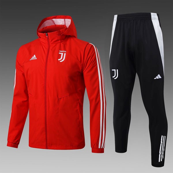 Rompevientos Juventus Conjunto Completo 2025-26 Rojo
